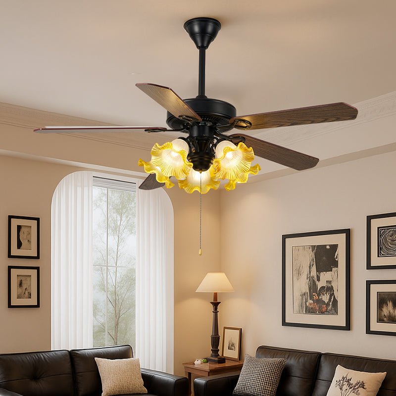 Plafonnier Ventilateur Theodore Vintage