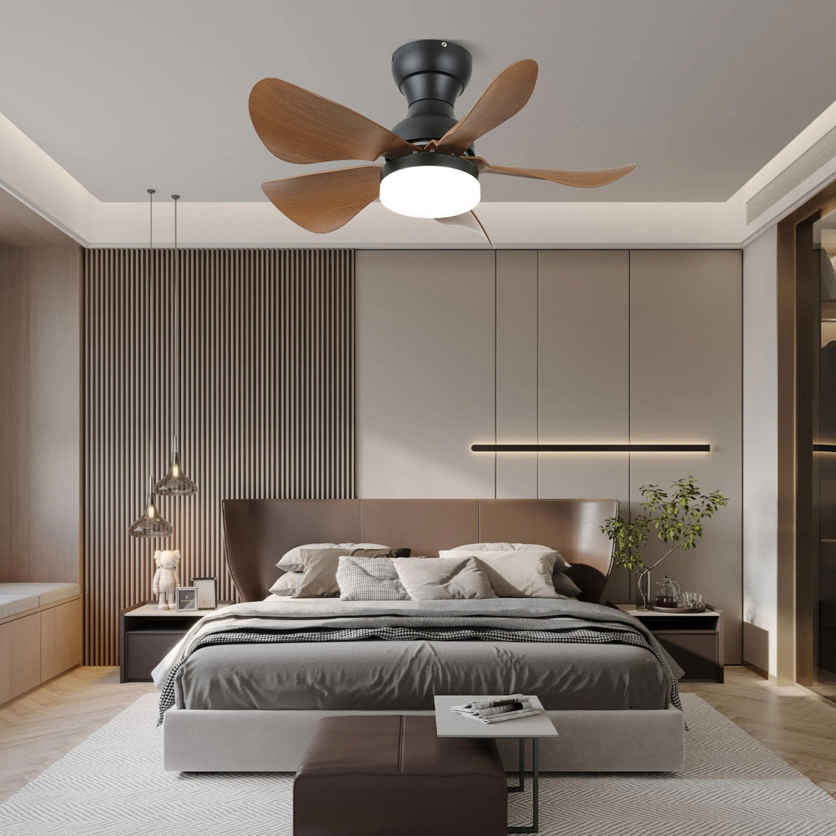 Plafonnier Ventilateur Callen Compact