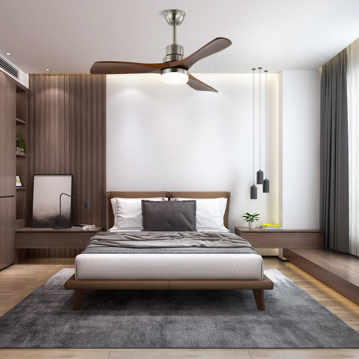 Plafonnier Ventilateur Kaelen Grande Taille