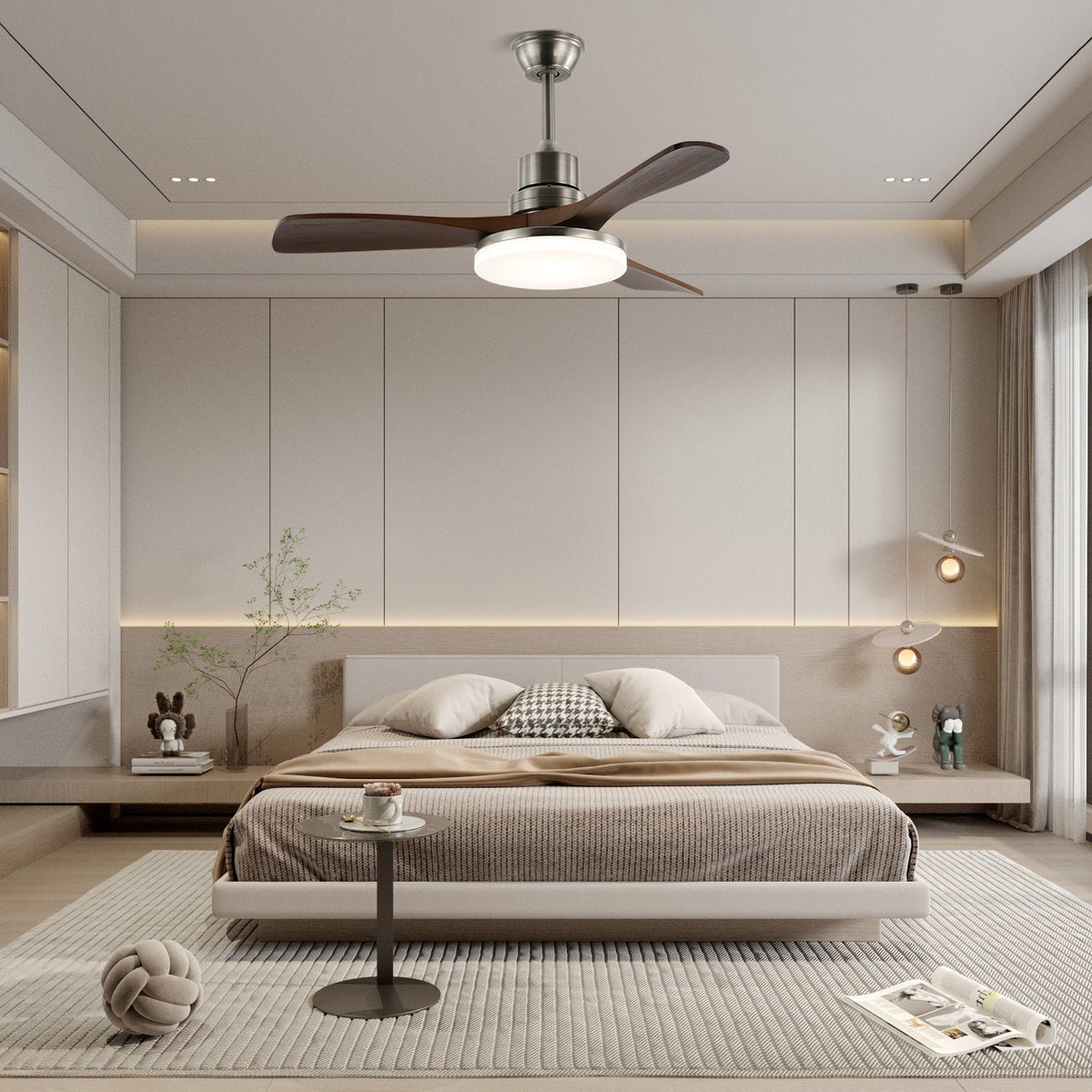 Plafonnier Ventilateur Kaelen Grande Taille