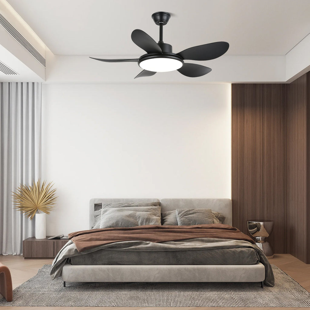 Plafonnier Ventilateur Tirenor en Bois