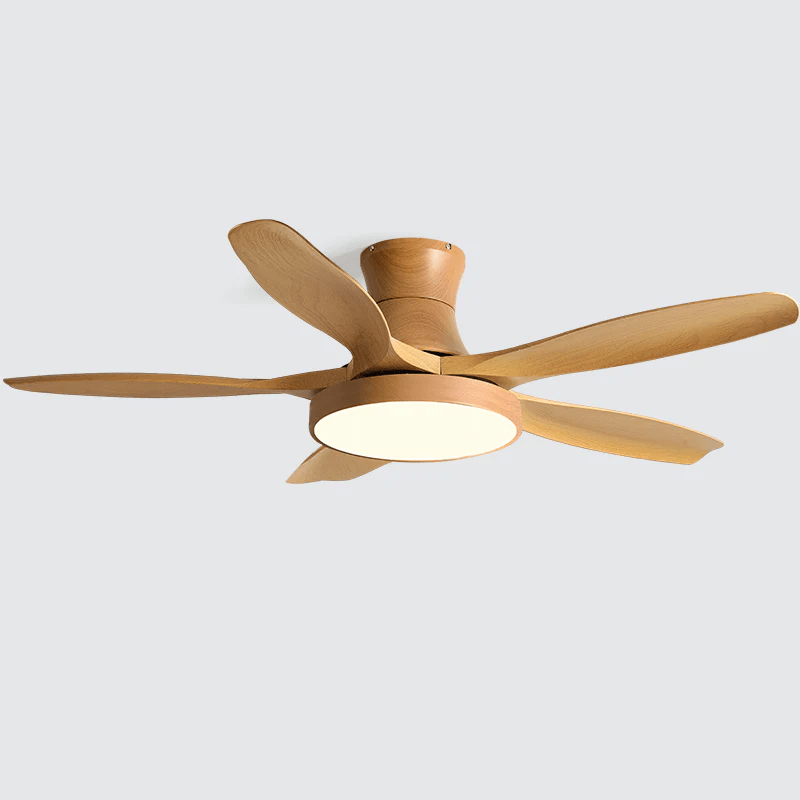 Plafonnier Ventilateur StillWind en Bois
