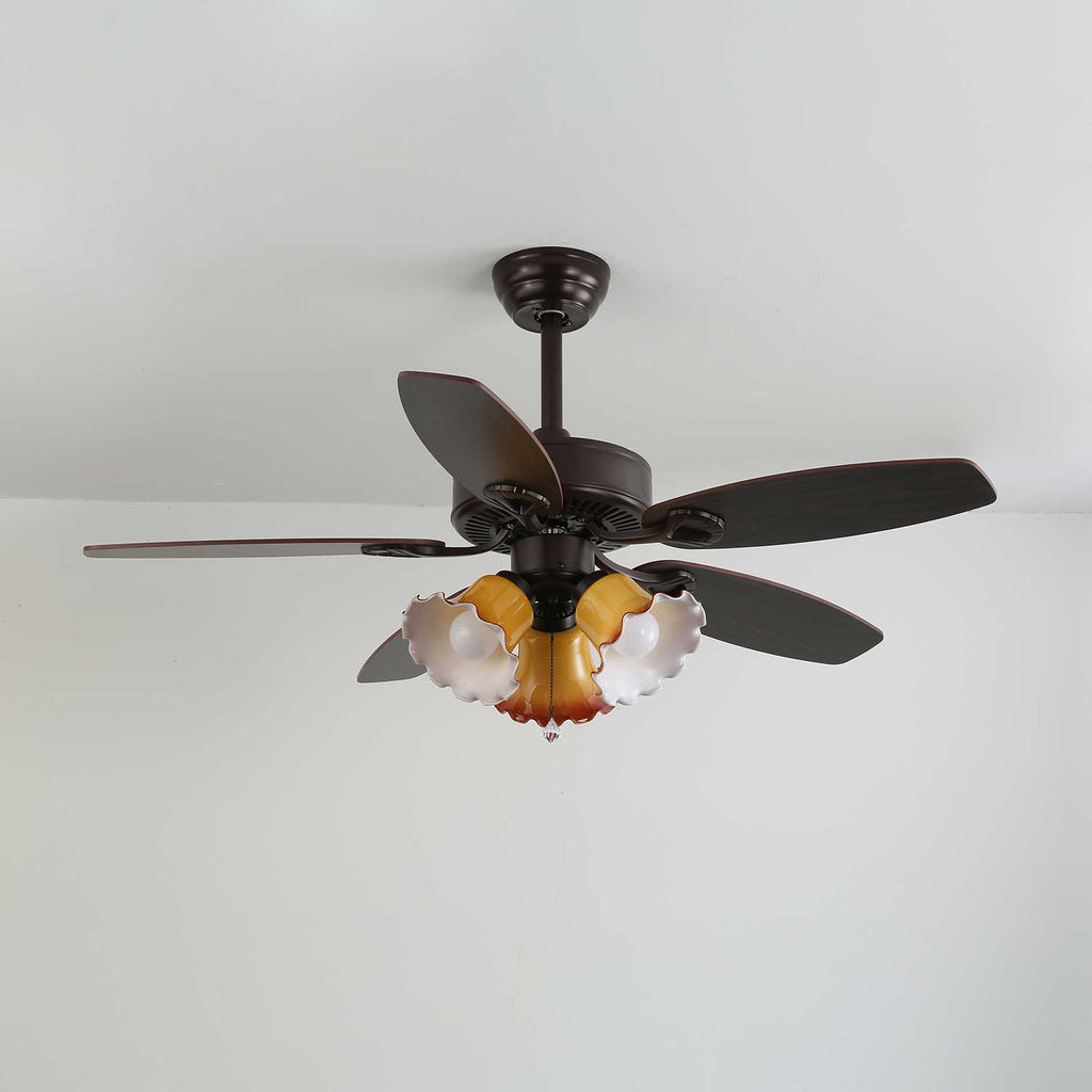 Plafonnier Ventilateur Calviera Vintage