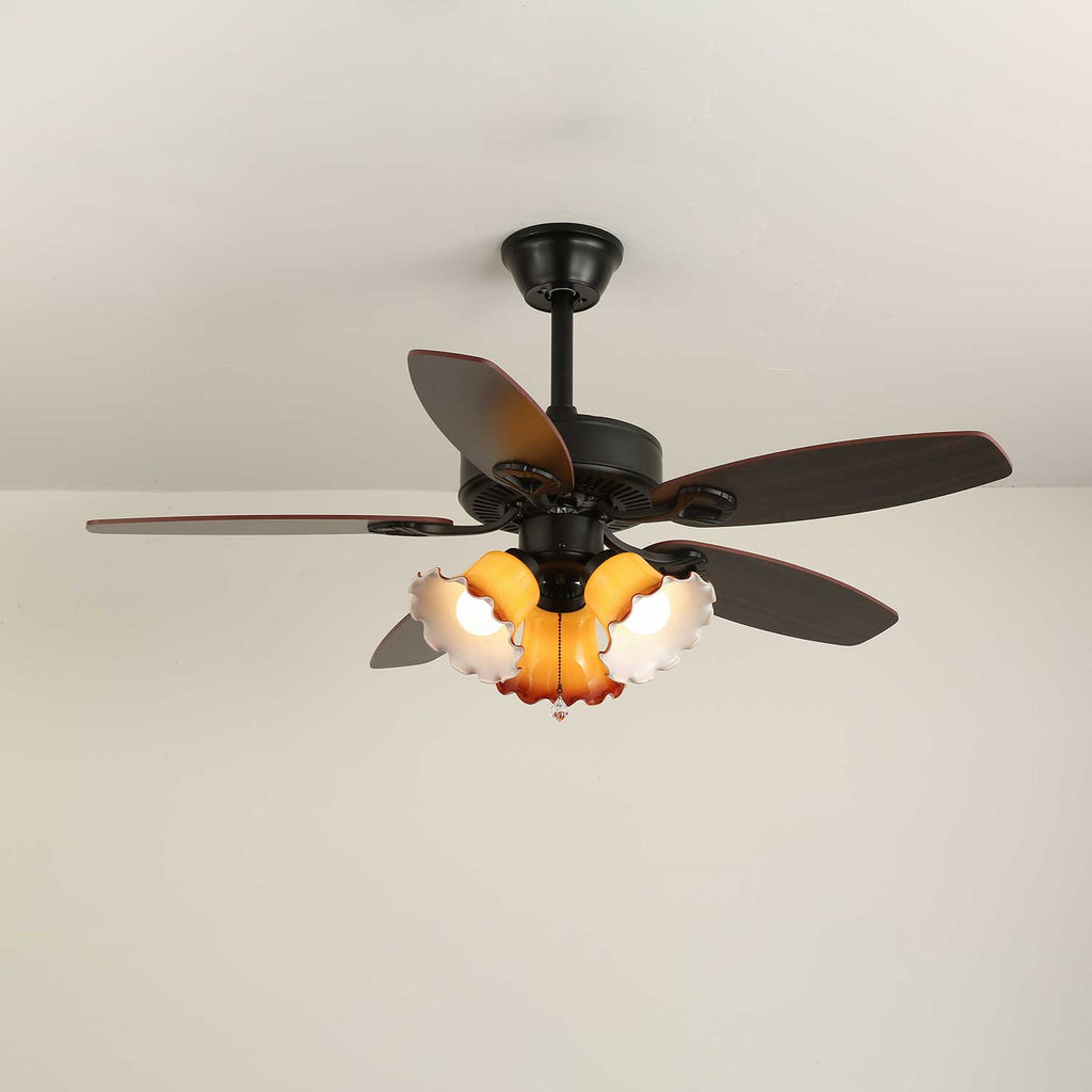 Plafonnier Ventilateur Calviera Vintage