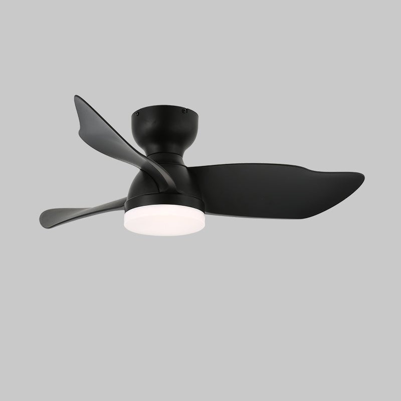 Plafonnier Ventilateur Mirella Bois & Nickel