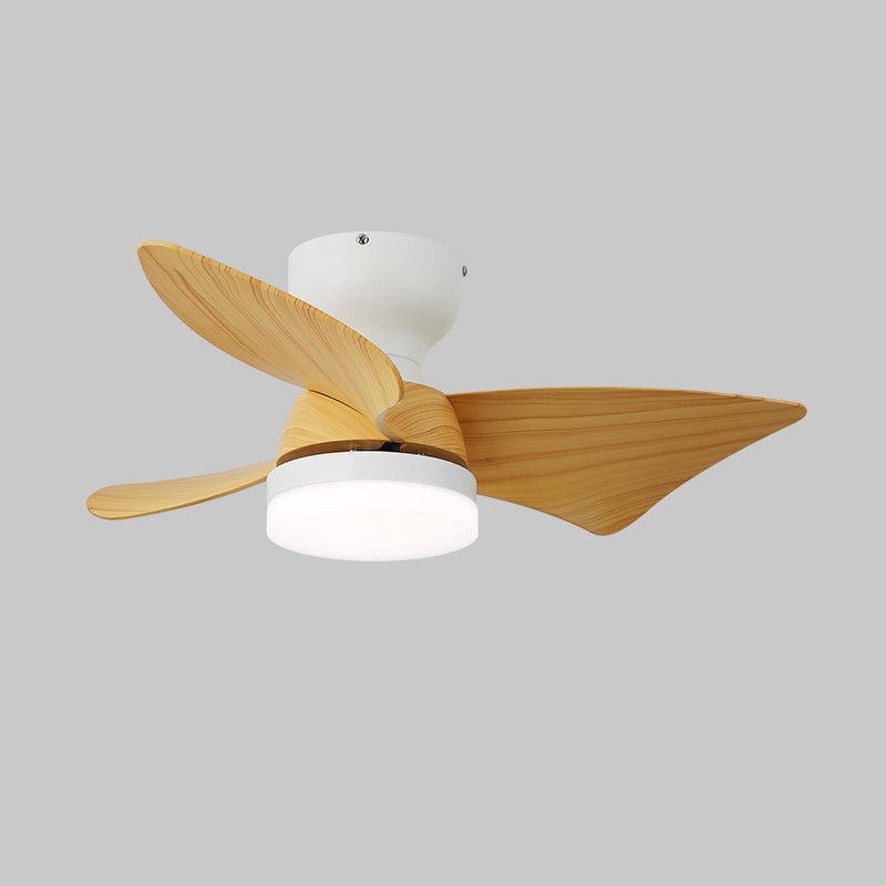 Plafonnier Ventilateur Mirella Bois & Nickel