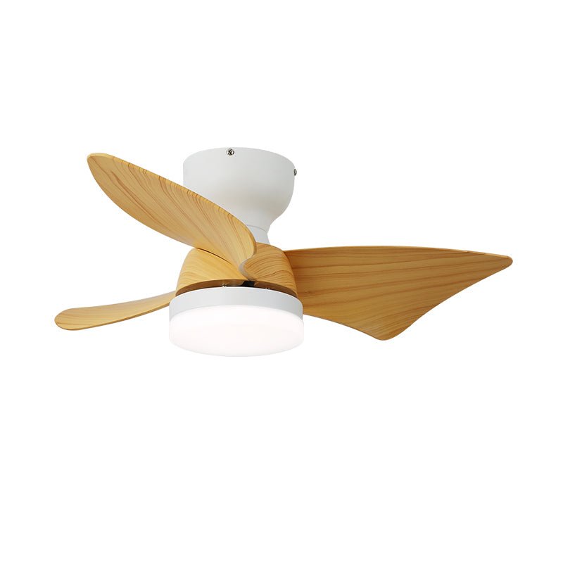 Plafonnier Ventilateur Mirella Bois & Nickel