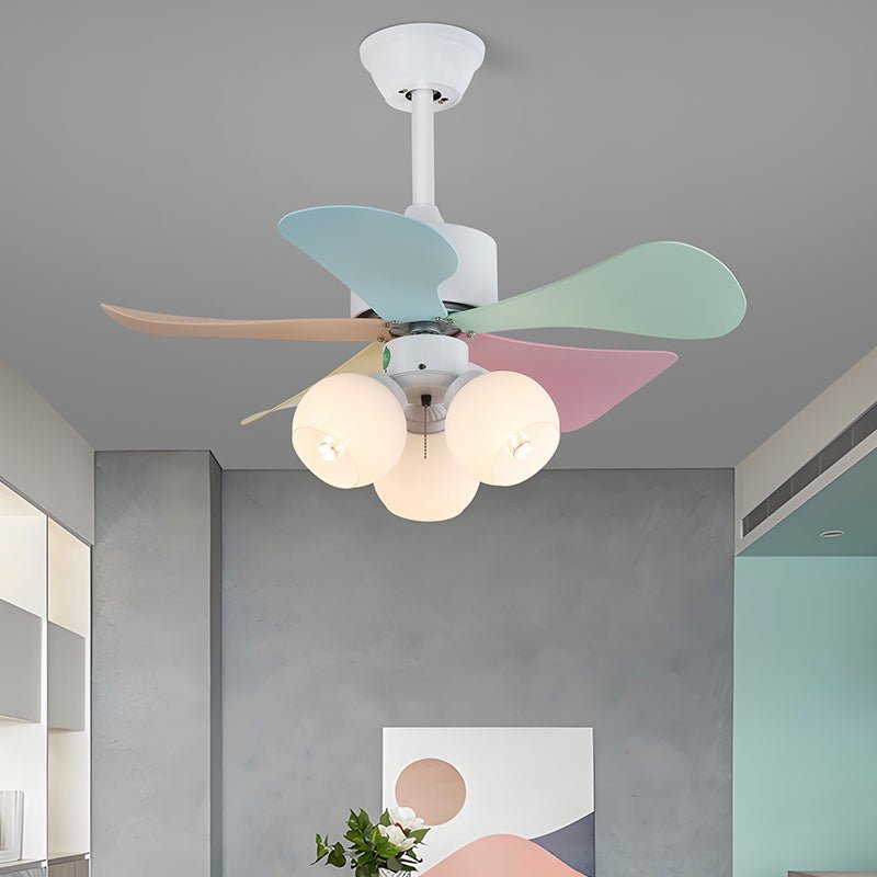 Plafonnier Ventilateur Liora Multicolore