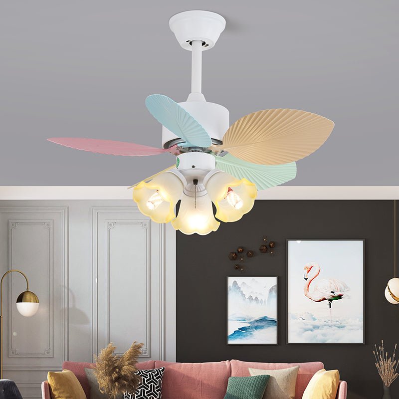 Plafonnier Ventilateur Liora Multicolore