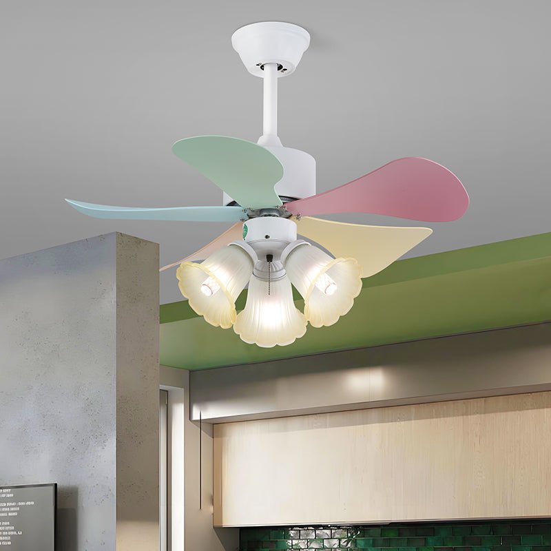 Plafonnier Ventilateur Liora Multicolore