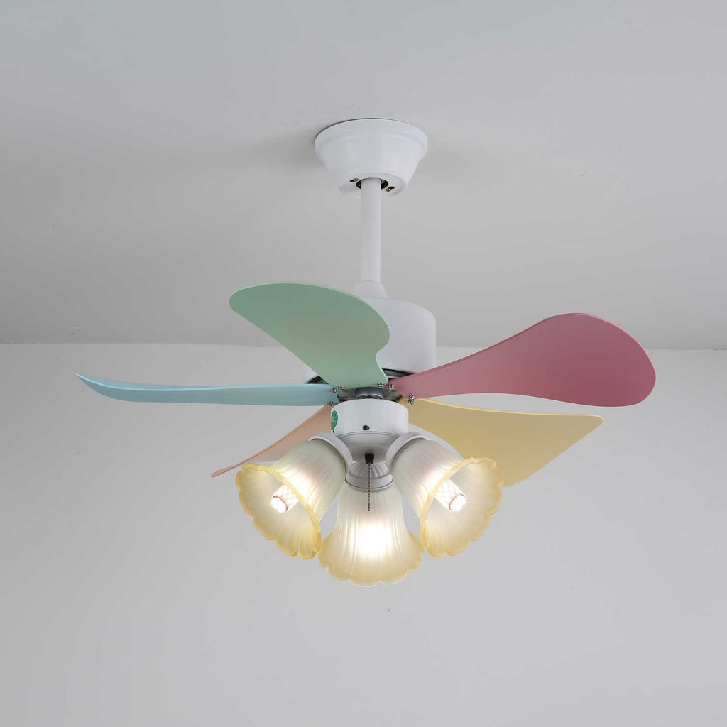 Plafonnier Ventilateur Liora Multicolore