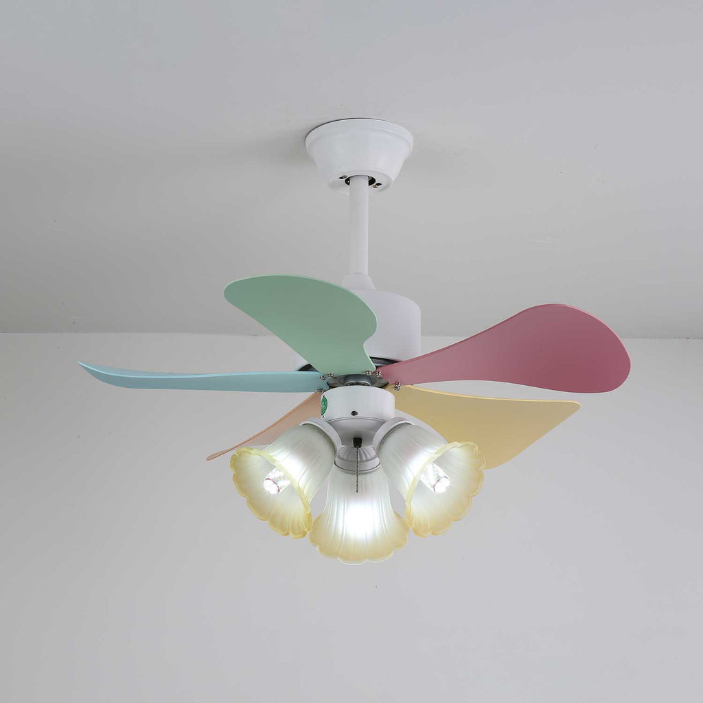 Plafonnier Ventilateur Liora Multicolore