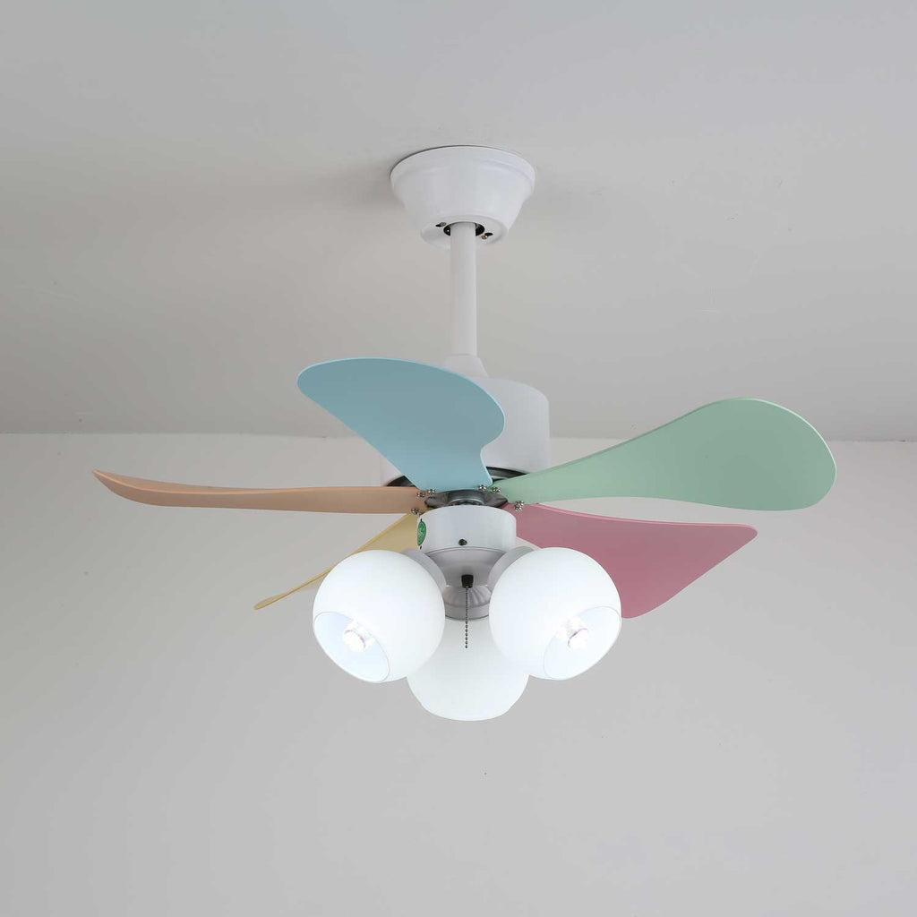 Plafonnier Ventilateur Liora Multicolore