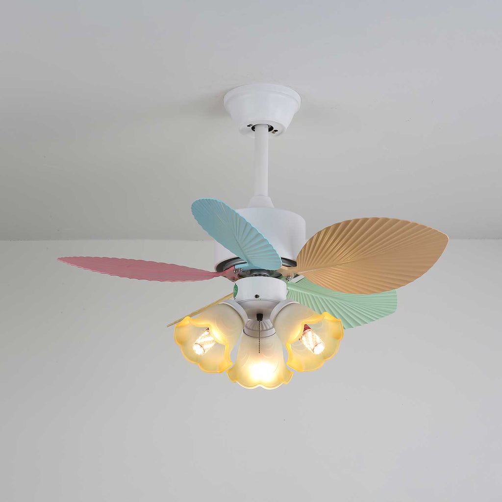 Plafonnier Ventilateur Liora Multicolore