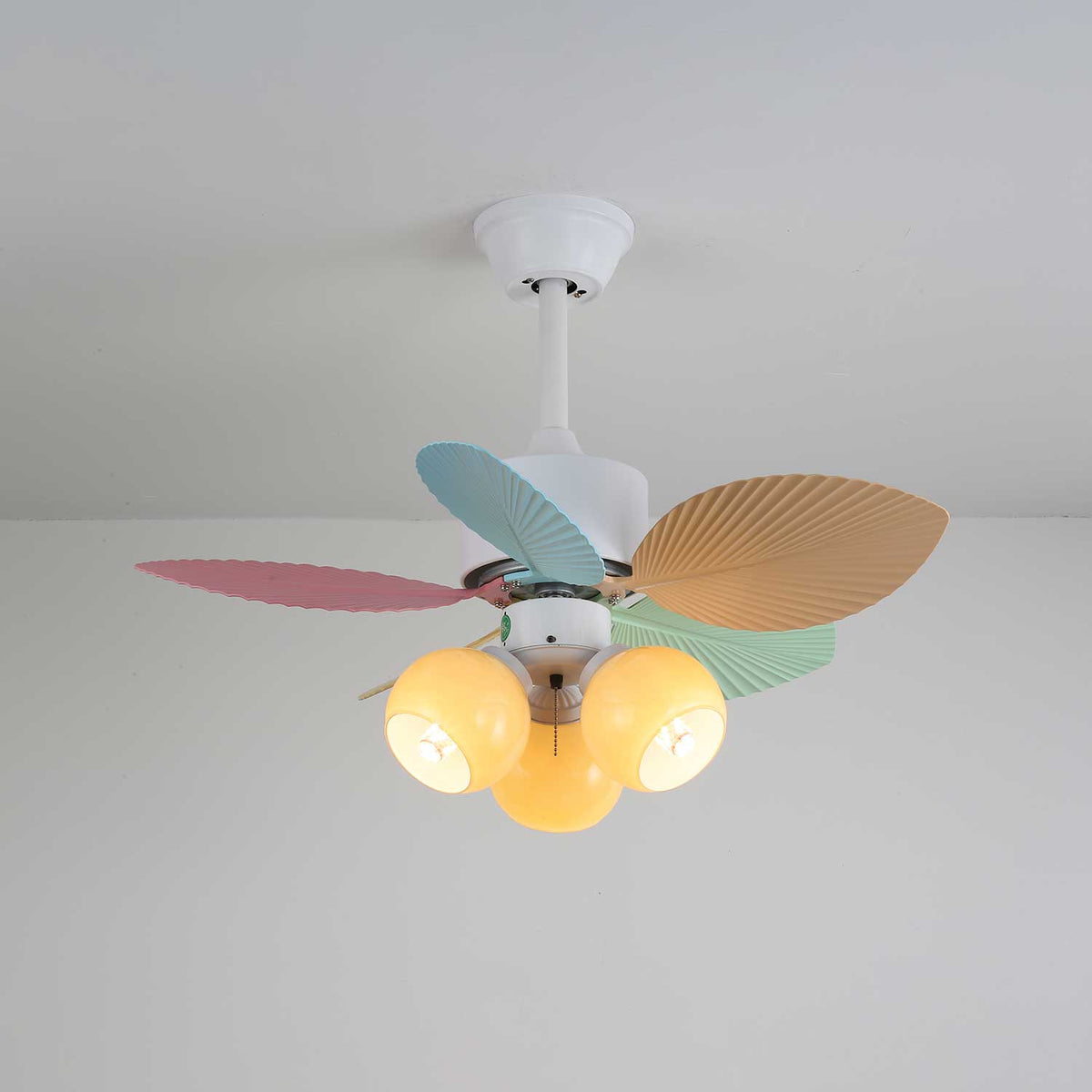 Plafonnier Ventilateur Liora Multicolore