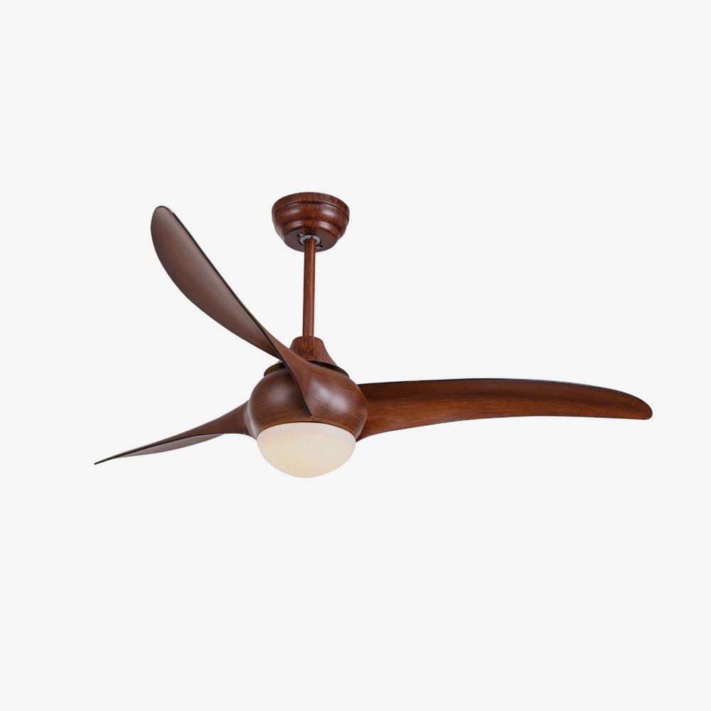 Plafonnier Ventilateur Zatheora Naturel