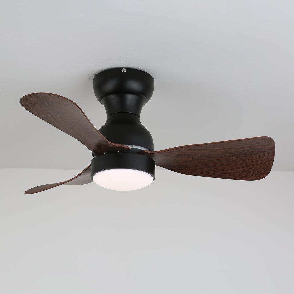 Plafonnier Ventilateur Aurdorus en Bois