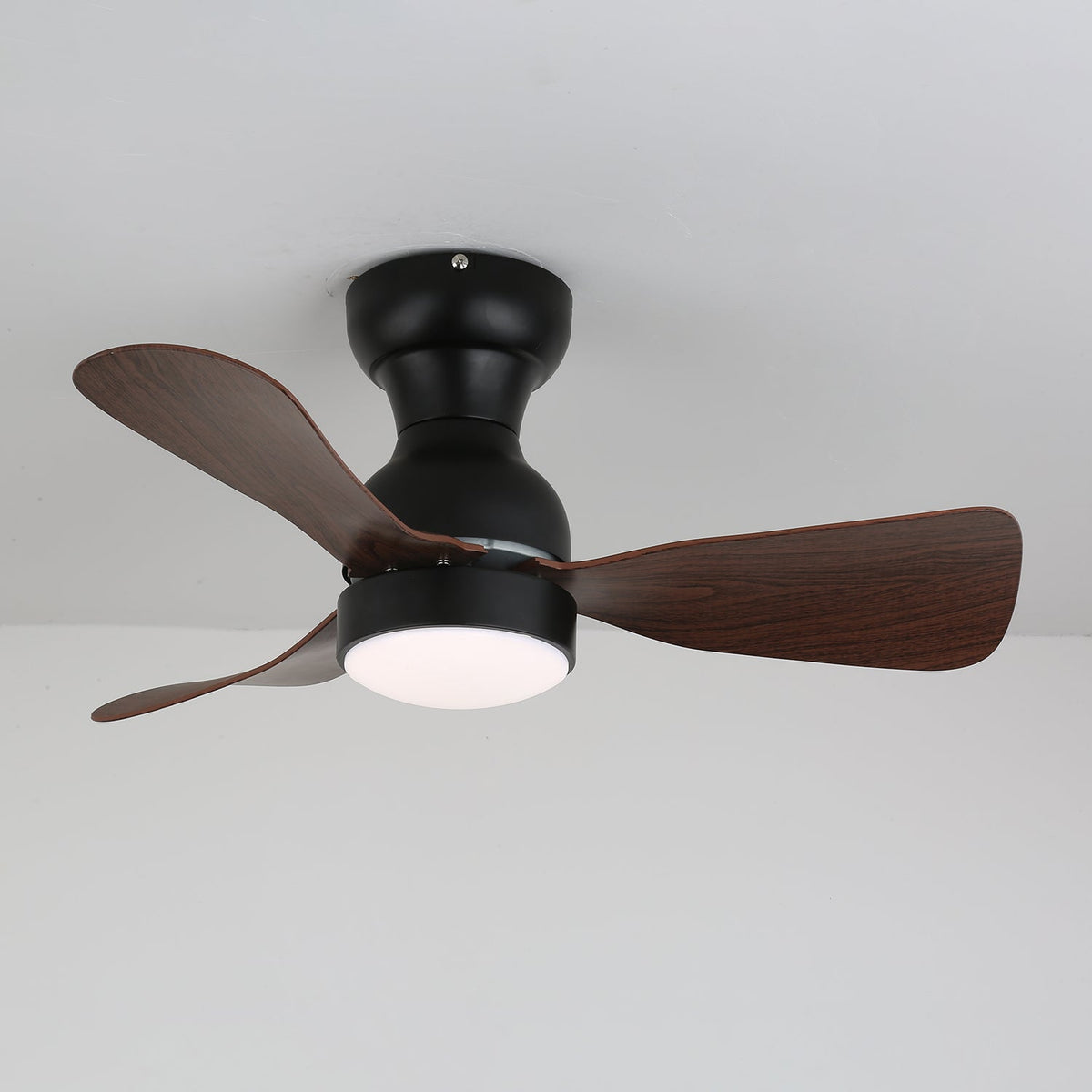 Plafonnier Ventilateur Aurdorus en Bois