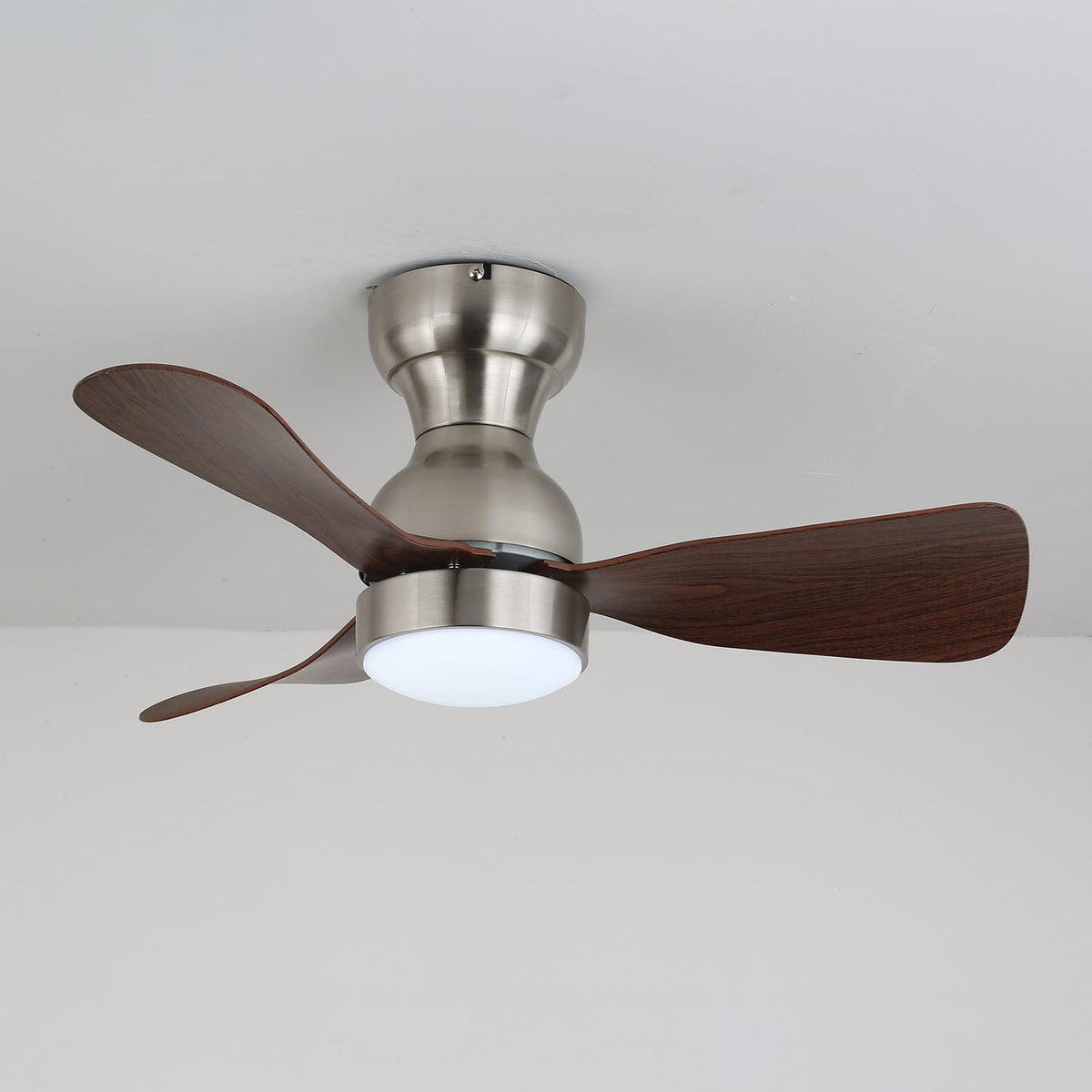 Plafonnier Ventilateur Aurdorus en Bois