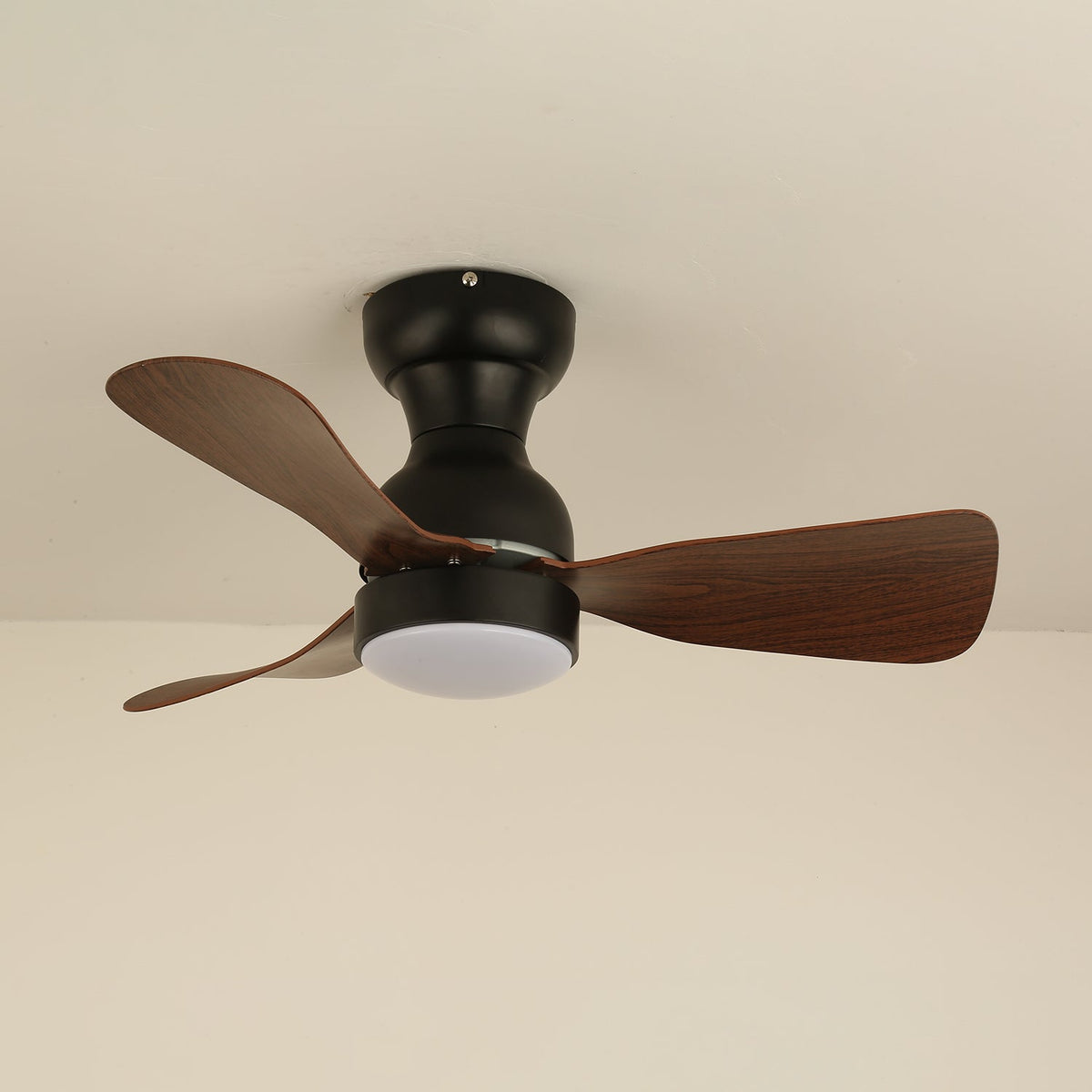 Plafonnier Ventilateur Aurdorus en Bois