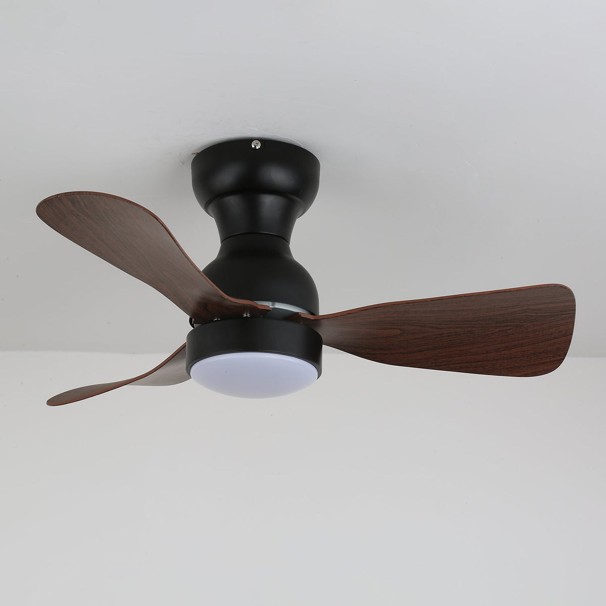 Plafonnier Ventilateur Aurdorus en Bois
