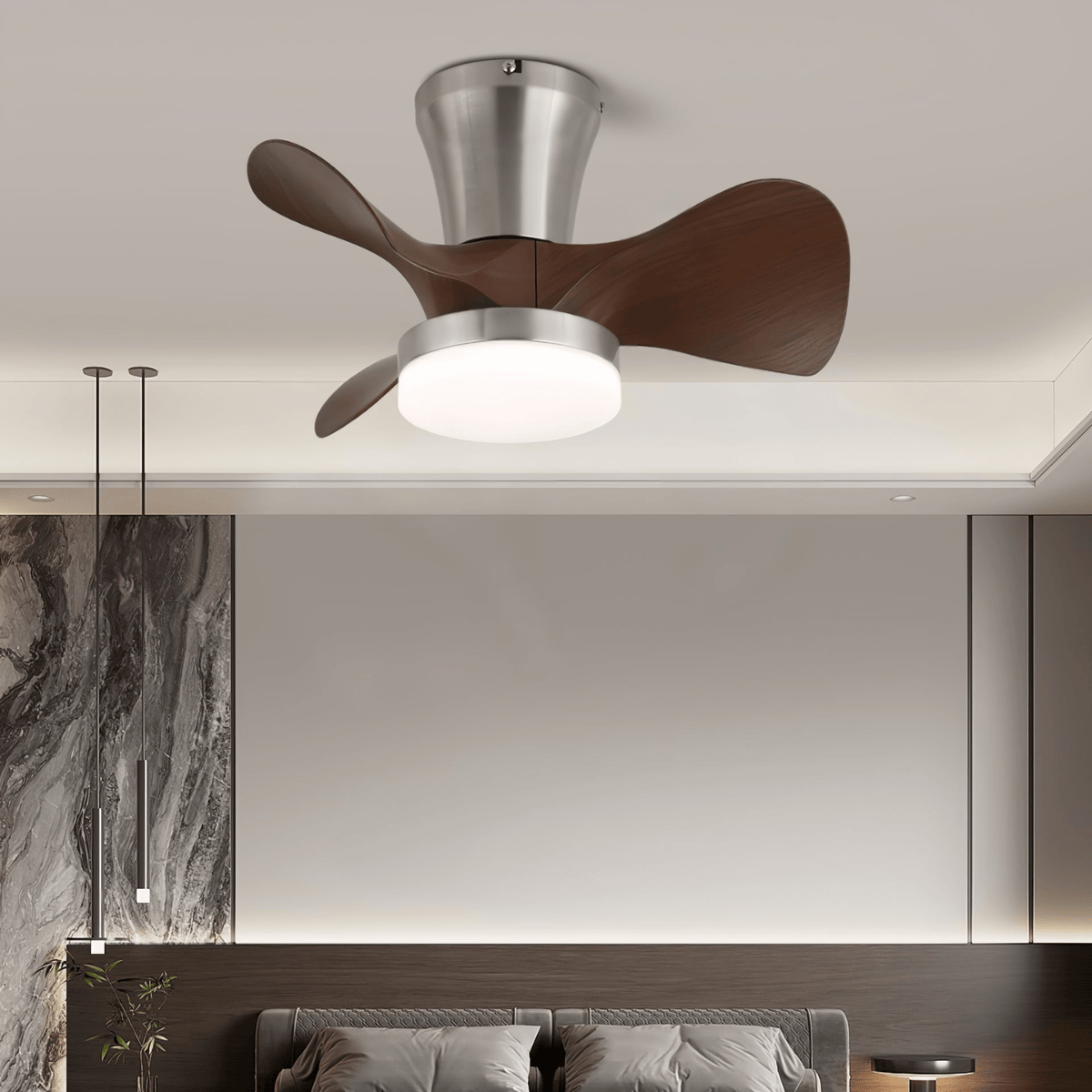 Plafonnier Ventilateur Nera Compact