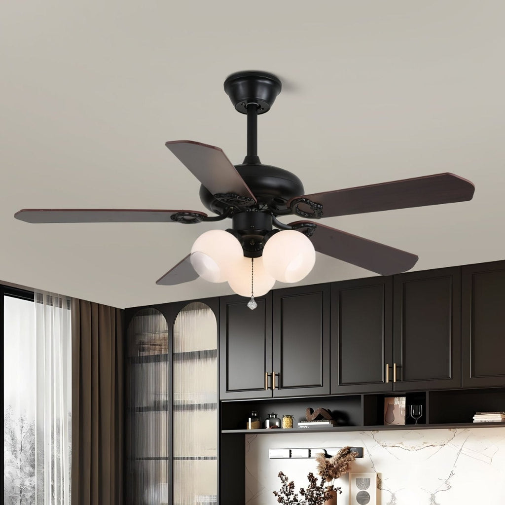 Plafonnier Ventilateur Calviera Vintage