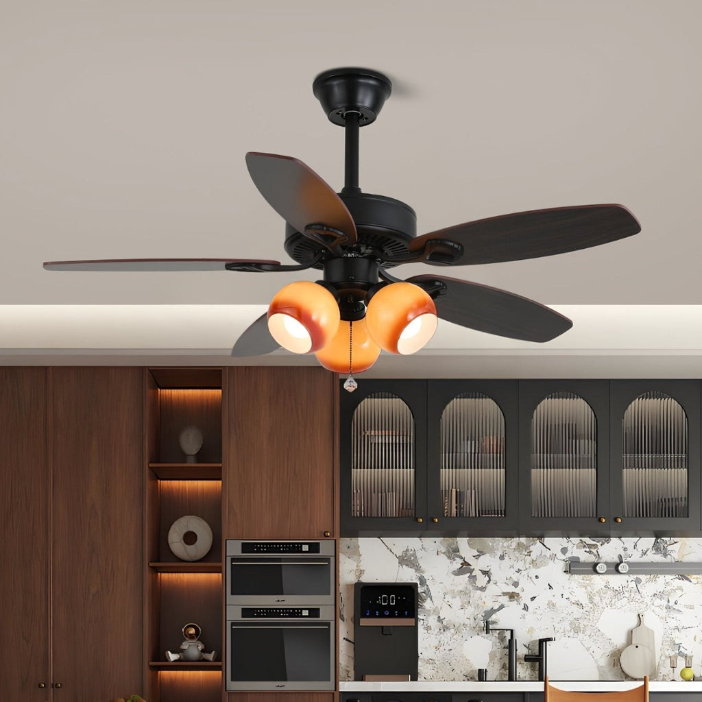 Plafonnier Ventilateur Calviera Vintage