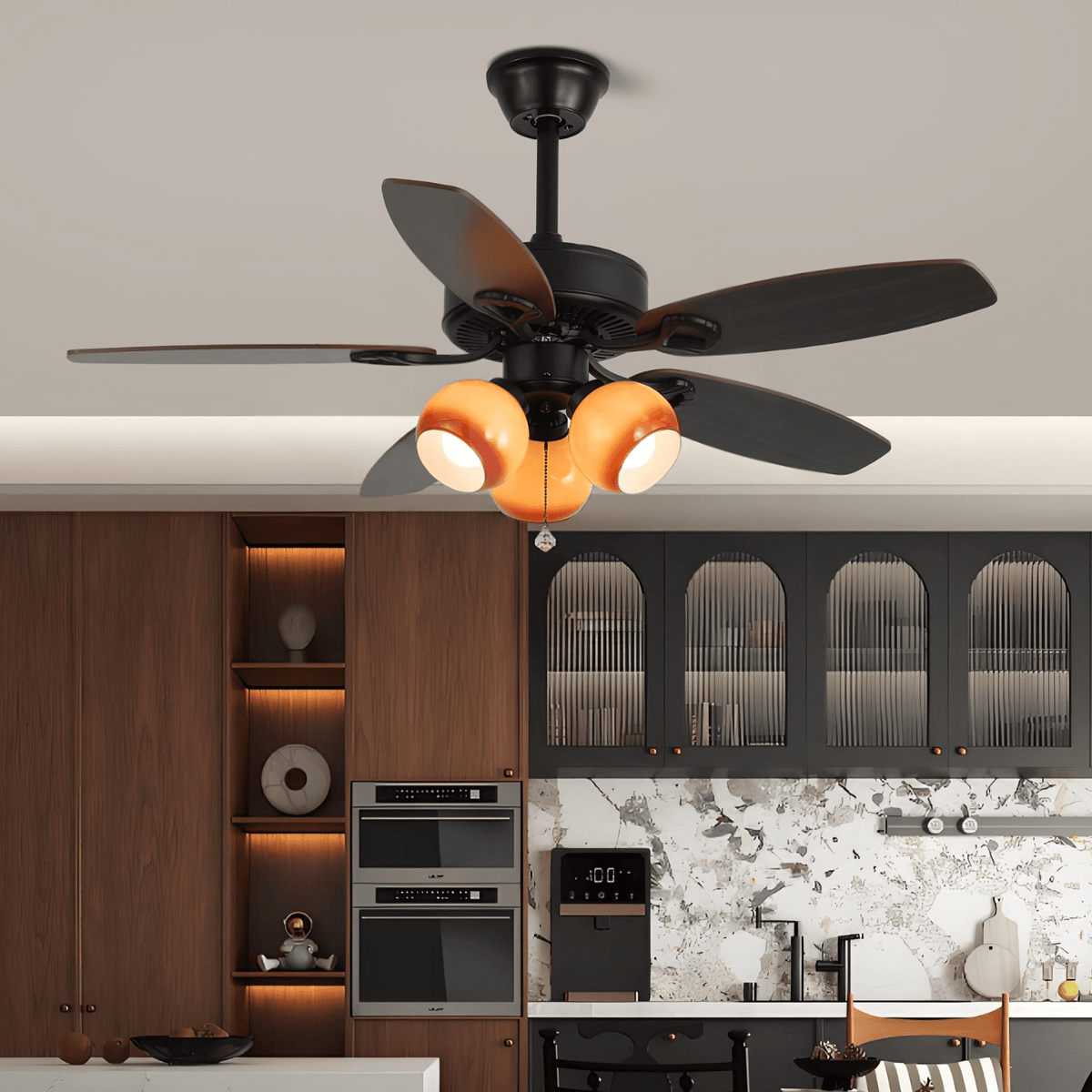 Plafonnier Ventilateur Calviera Vintage