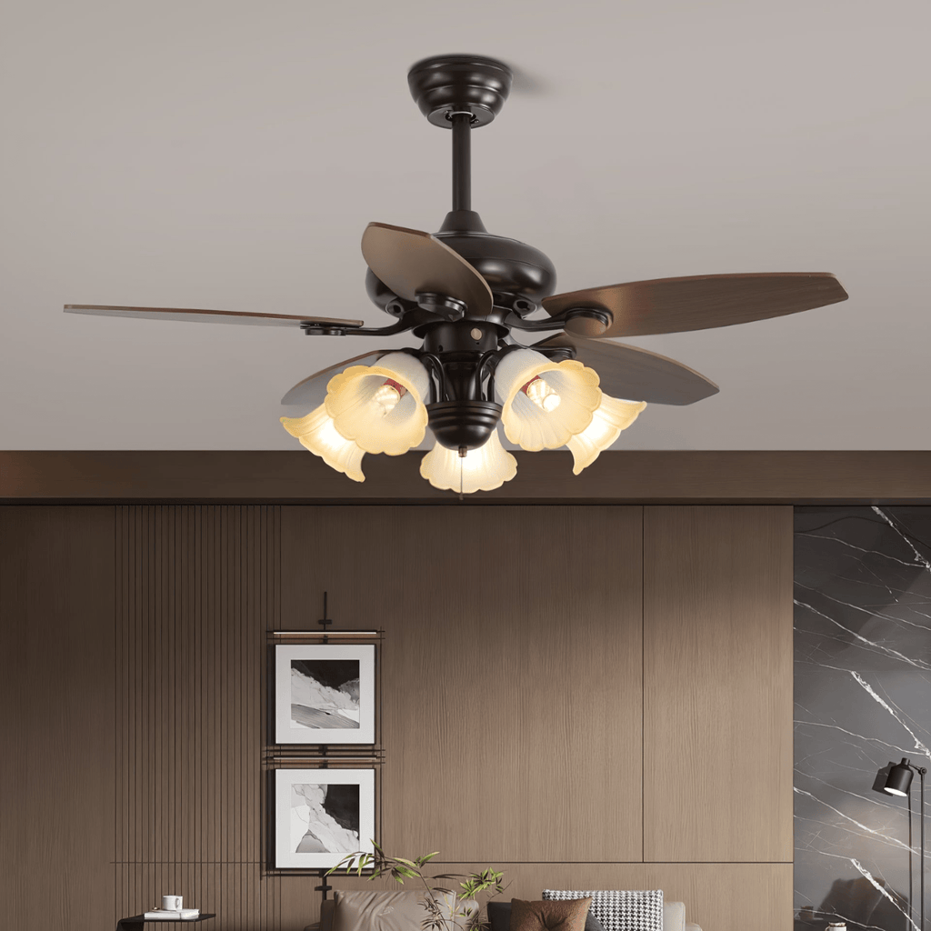 Plafonnier Ventilateur Florence Vintage