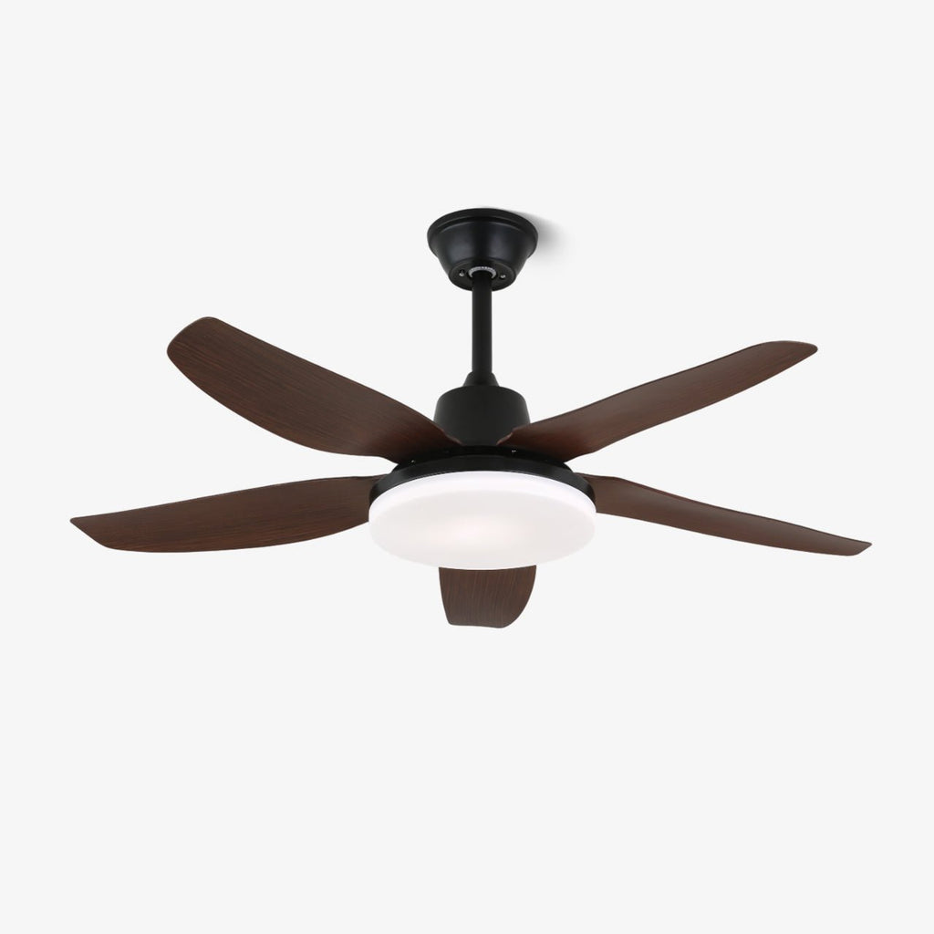 Plafonnier Ventilateur Luvo en Bois