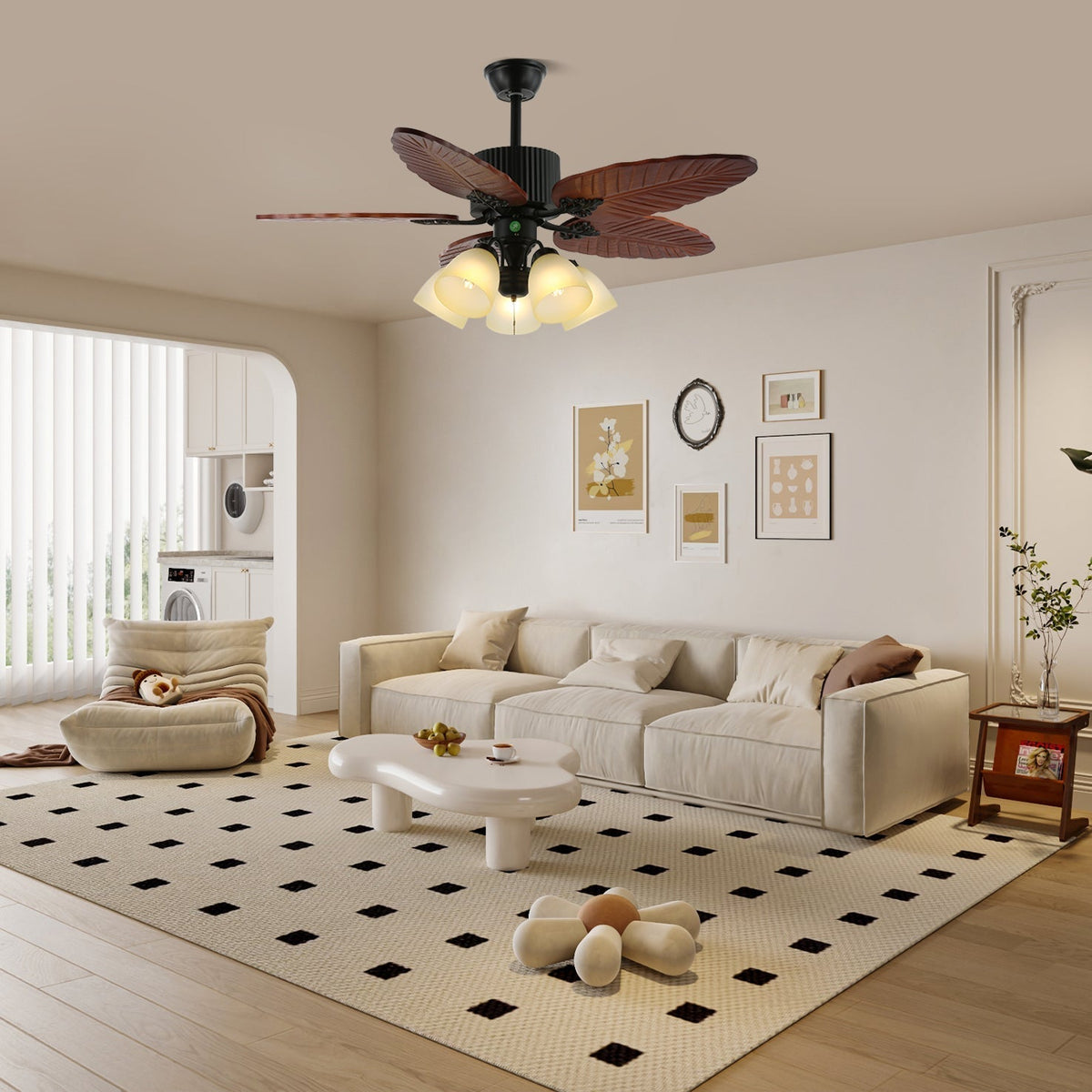 Plafonnier Ventilateur Virel Tropical
