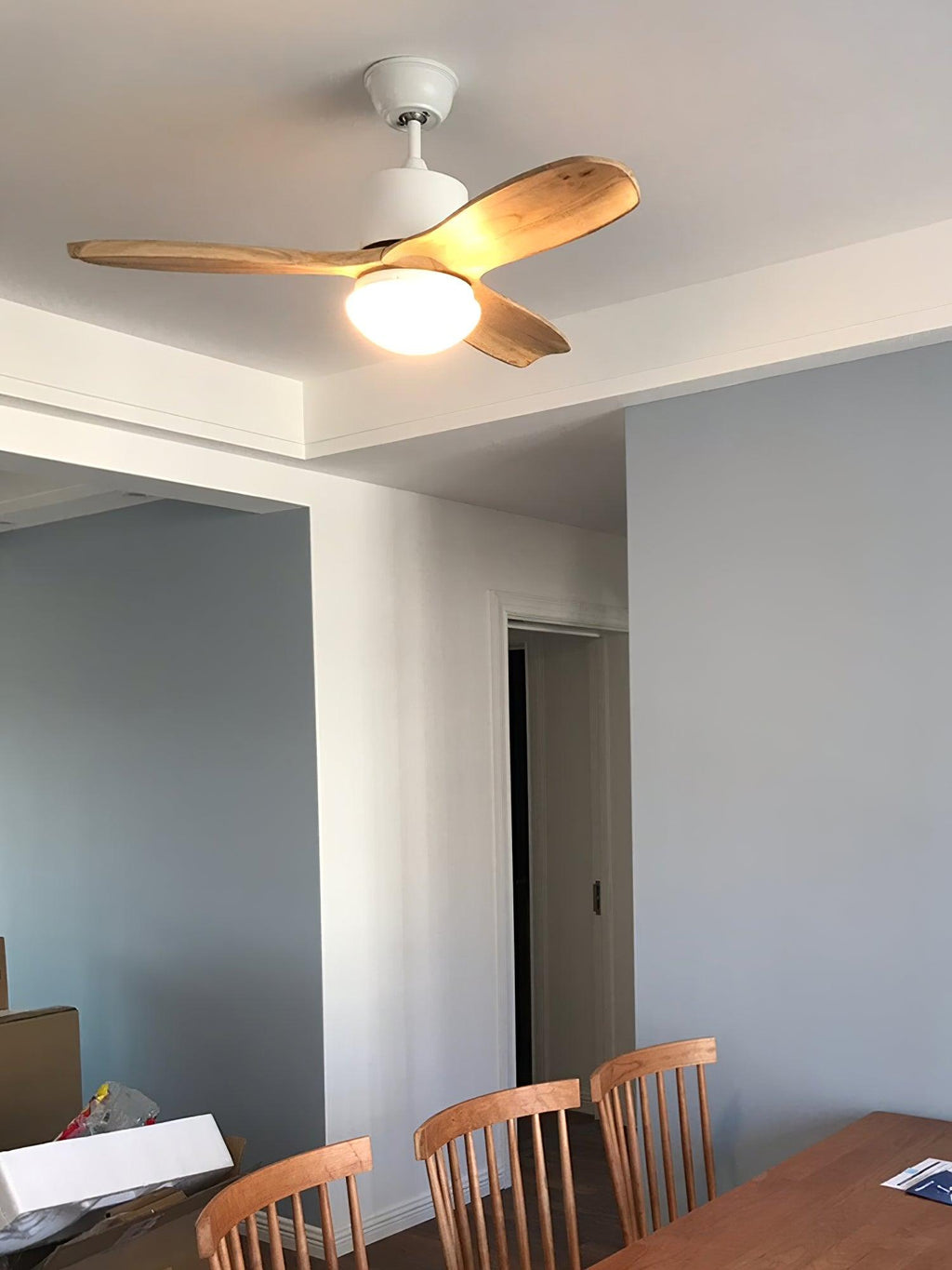 Plafonnier Ventilateur Utalis Naturel