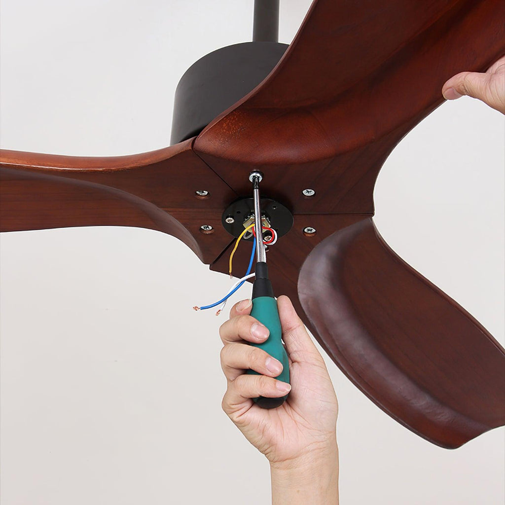Plafonnier Ventilateur Utalis Naturel