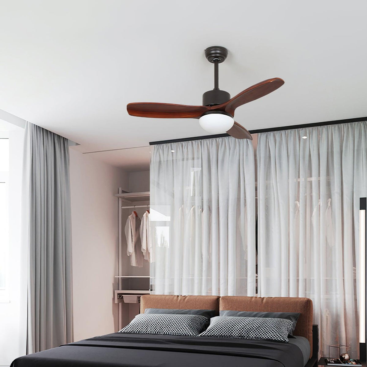 Plafonnier Ventilateur Utalis Naturel