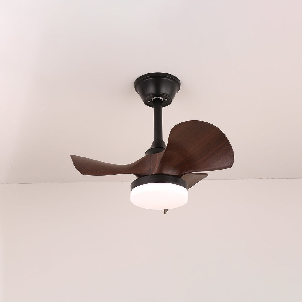 Plafonnier Ventilateur Neriah en Bois