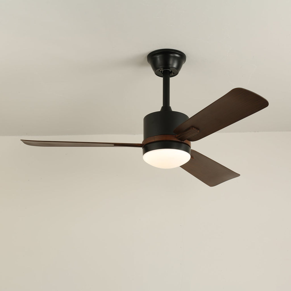 Plafonnier Ventilateur Zeyra en Bois