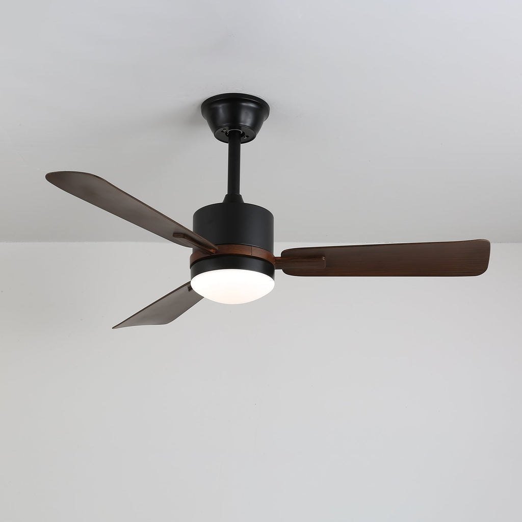 Plafonnier Ventilateur Zeyra en Bois