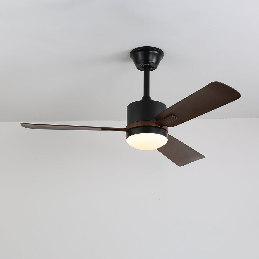 Plafonnier Ventilateur Zeyra en Bois