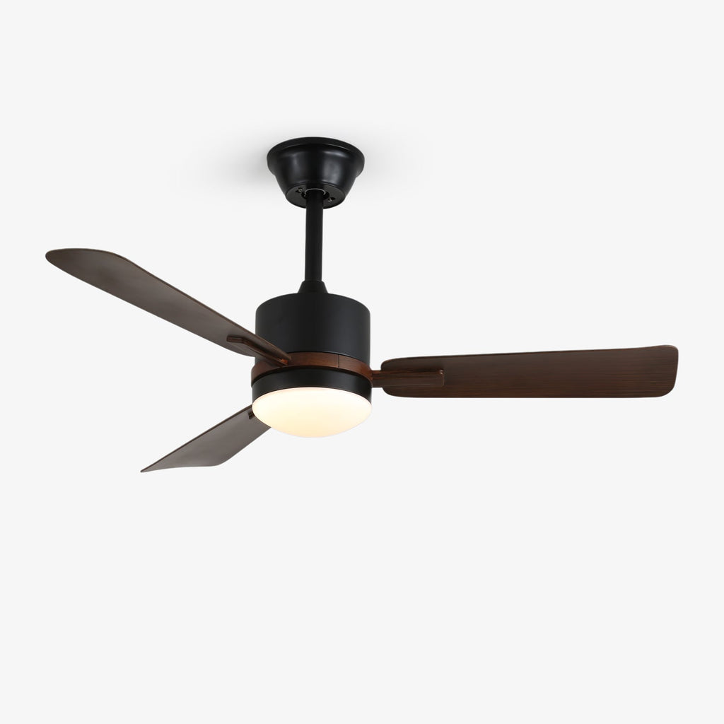 Plafonnier Ventilateur Zeyra en Bois