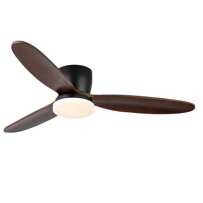 Plafonnier Ventilateur Athyrs en Bois