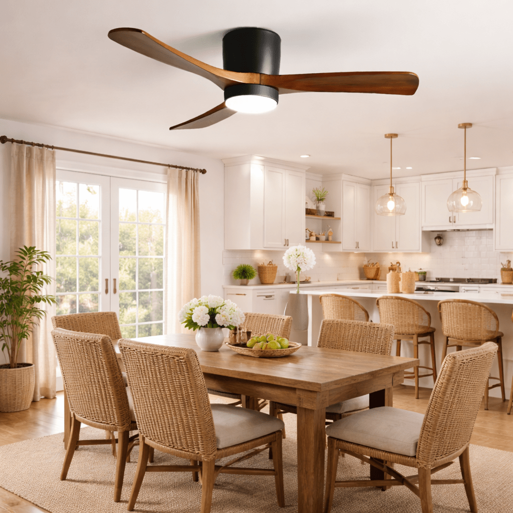 Plafonnier Ventilateur Ezra Nordique