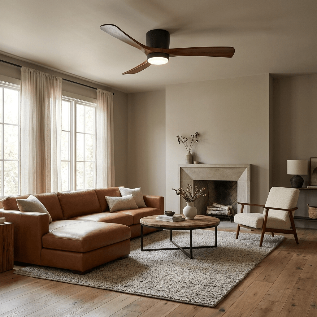 Plafonnier Ventilateur Ezra Nordique