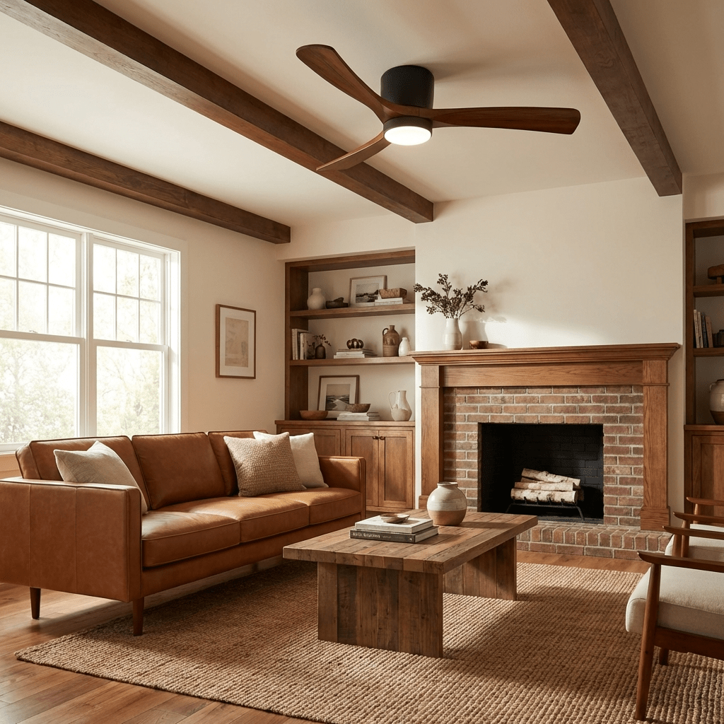 Plafonnier Ventilateur Ezra Nordique