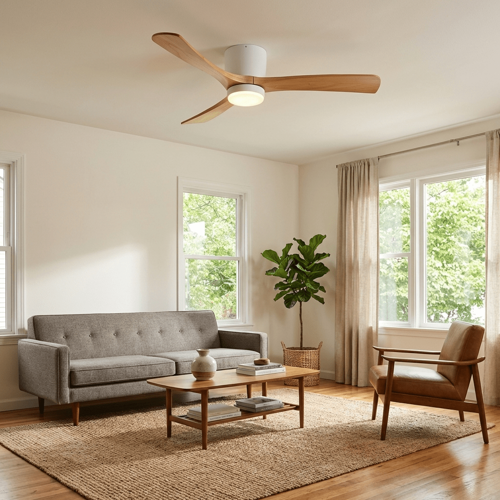 Plafonnier Ventilateur Ezra Nordique