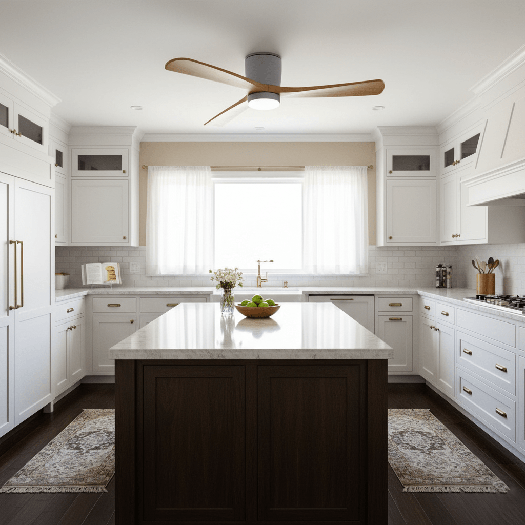 Plafonnier Ventilateur Ezra Nordique