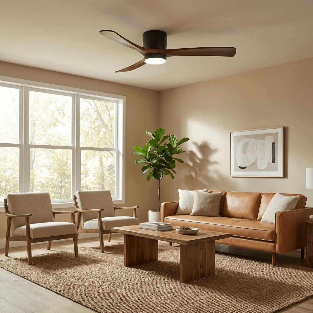 Plafonnier Ventilateur Ezra Nordique