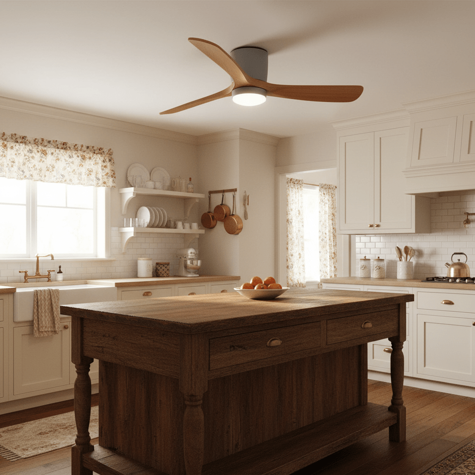Plafonnier Ventilateur Ezra Nordique