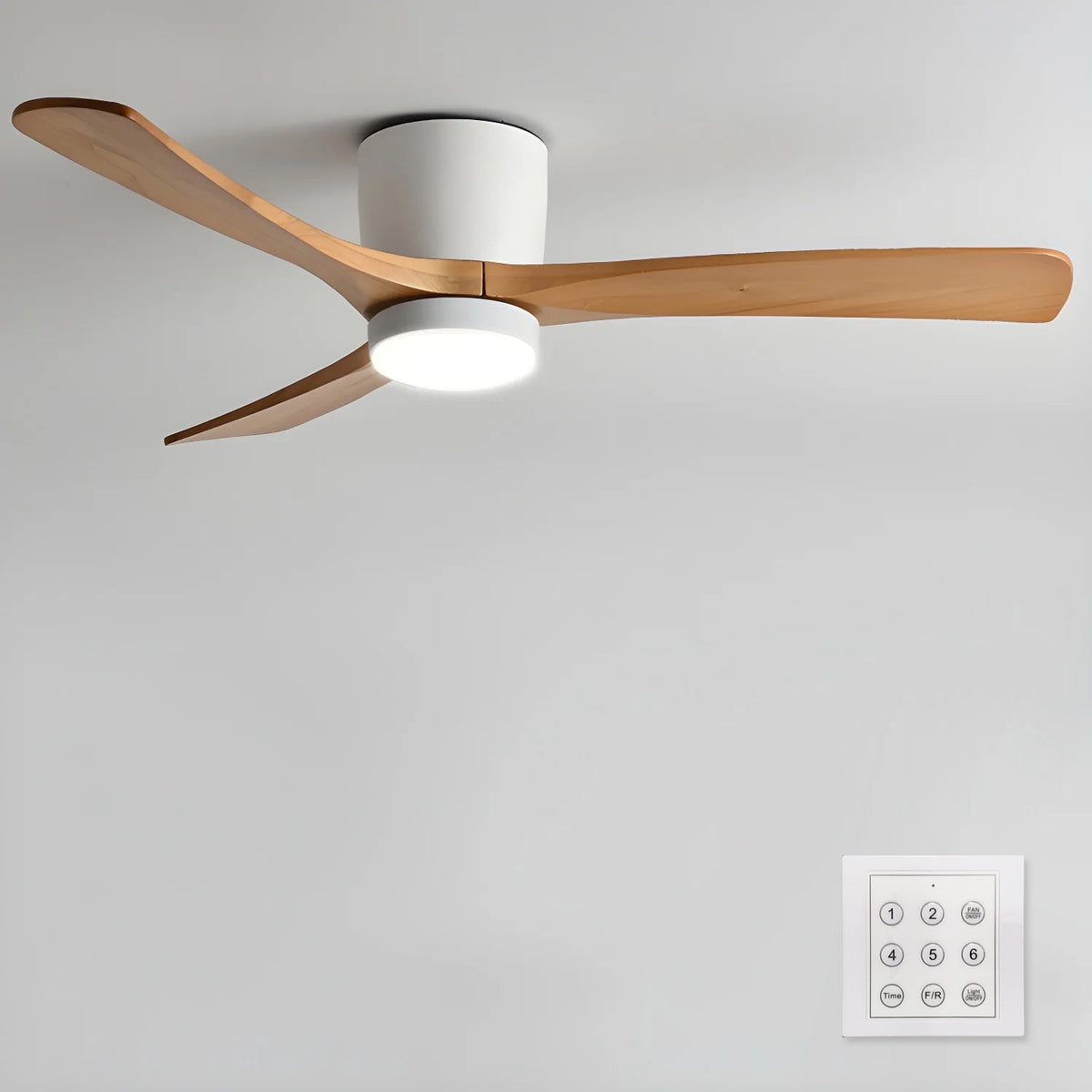 Plafonnier Ventilateur Ezra Nordique