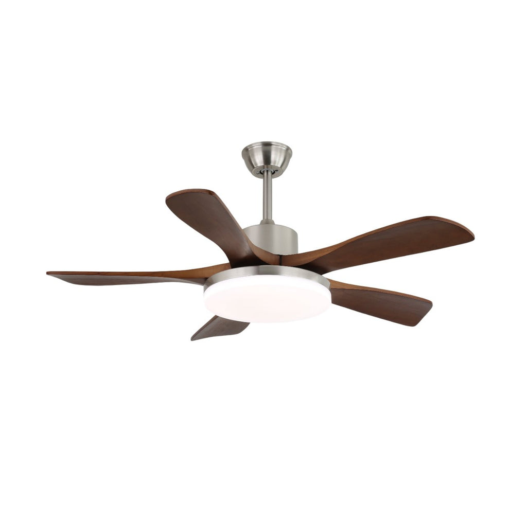 Plafonnier Ventilateur Aurelia Laiton & Bois
